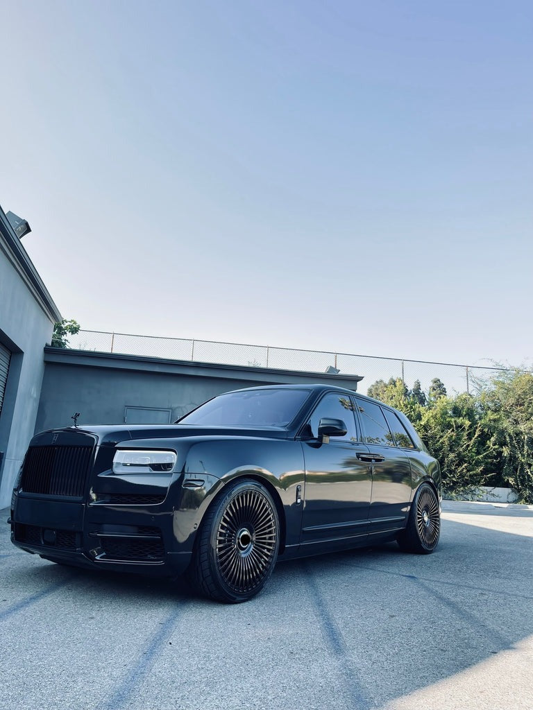 We manufacture premium quality forged wheels in any design, size, color, wheels fit Set of wheels (4 pcs) for any car : - Alfa Romeo - Aston Martin - Audi - BMW - Bentley - Cadillac - Chevrolet - Ferrari - Ford - GMC - Infiniti - Jaguar - Jeep - Lamborghini - Land Rover - Lexus - Lincoln - Maserati - Mercedes-Benz - Porsche - Rolls-Royce - Tesla Finish: brushed, polished, chrome, two colors, matte, satin, gloss