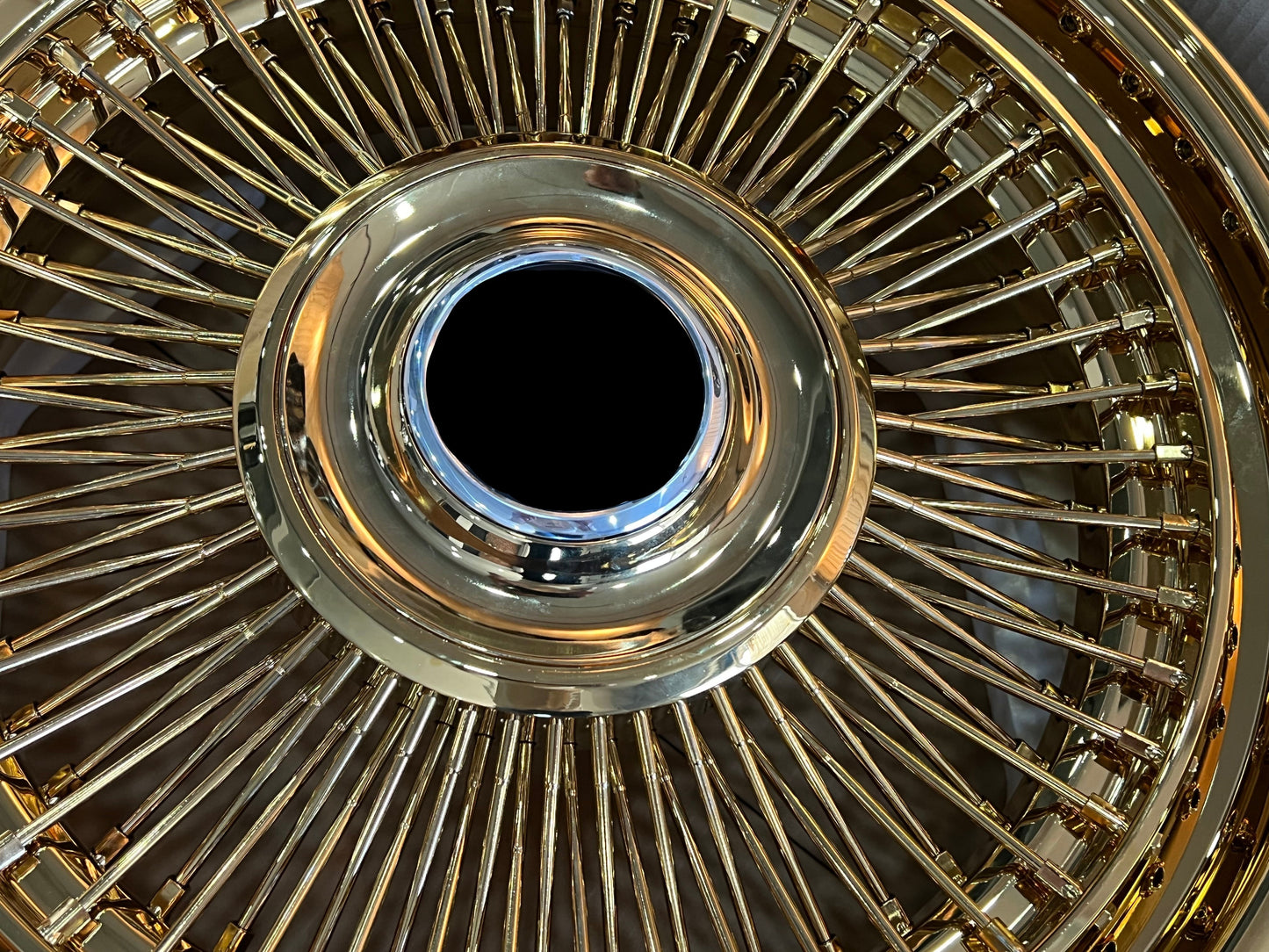 We manufacture premium quality forged wire wheels rims for ROLLS ROYCE CULLINAN DAWN GHOST PHANTOM WRAITH in any design, size, color. Central Part: Stainless Steel Spokes: 20 inch - 100 Spokes 22 inch - 140 Spokes 24 inch - 180 Spokes 26 inch - 200 Spokes Forged wire wheels can be produced in any wheel specs by your inquiries and we can provide our specs