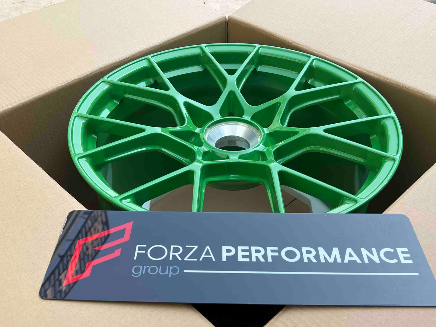 OEM GT4 RS STYLE FORGED WHEELS RIMS for PORSCHE 991 992 GT3 with CENTERLOCK