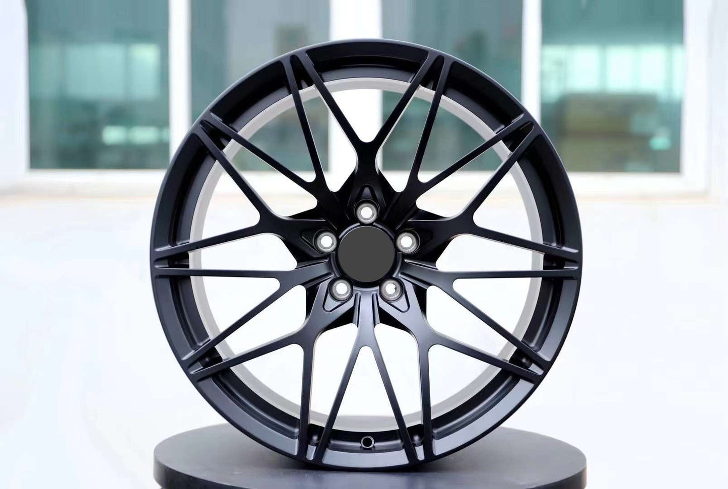 Tesla custom designs forged wheels