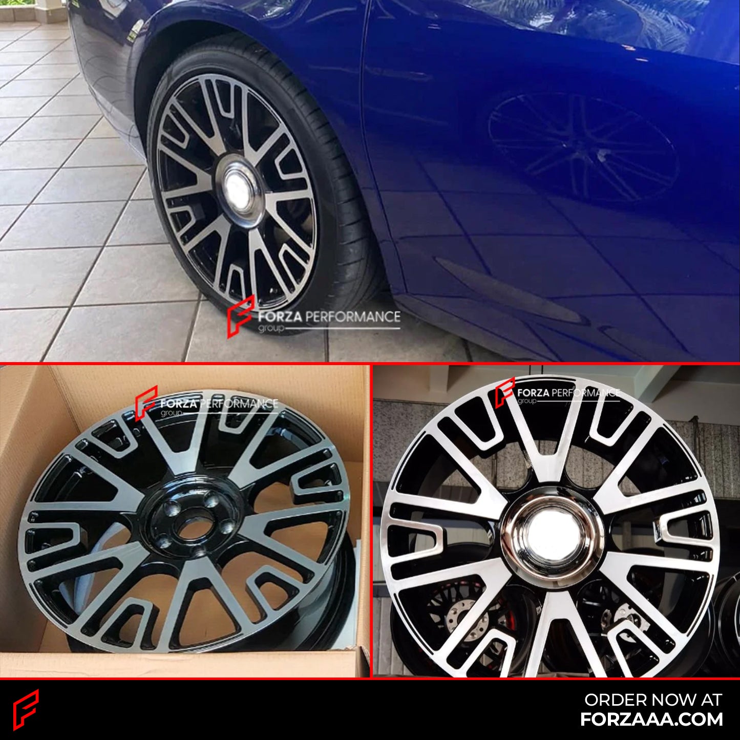 FORGED WHEELS RIMS 21 INCH FOR ROLLS-ROYCE GHOST