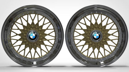 BMW E46 3シリーズ1用3ピース鍛造ホイール