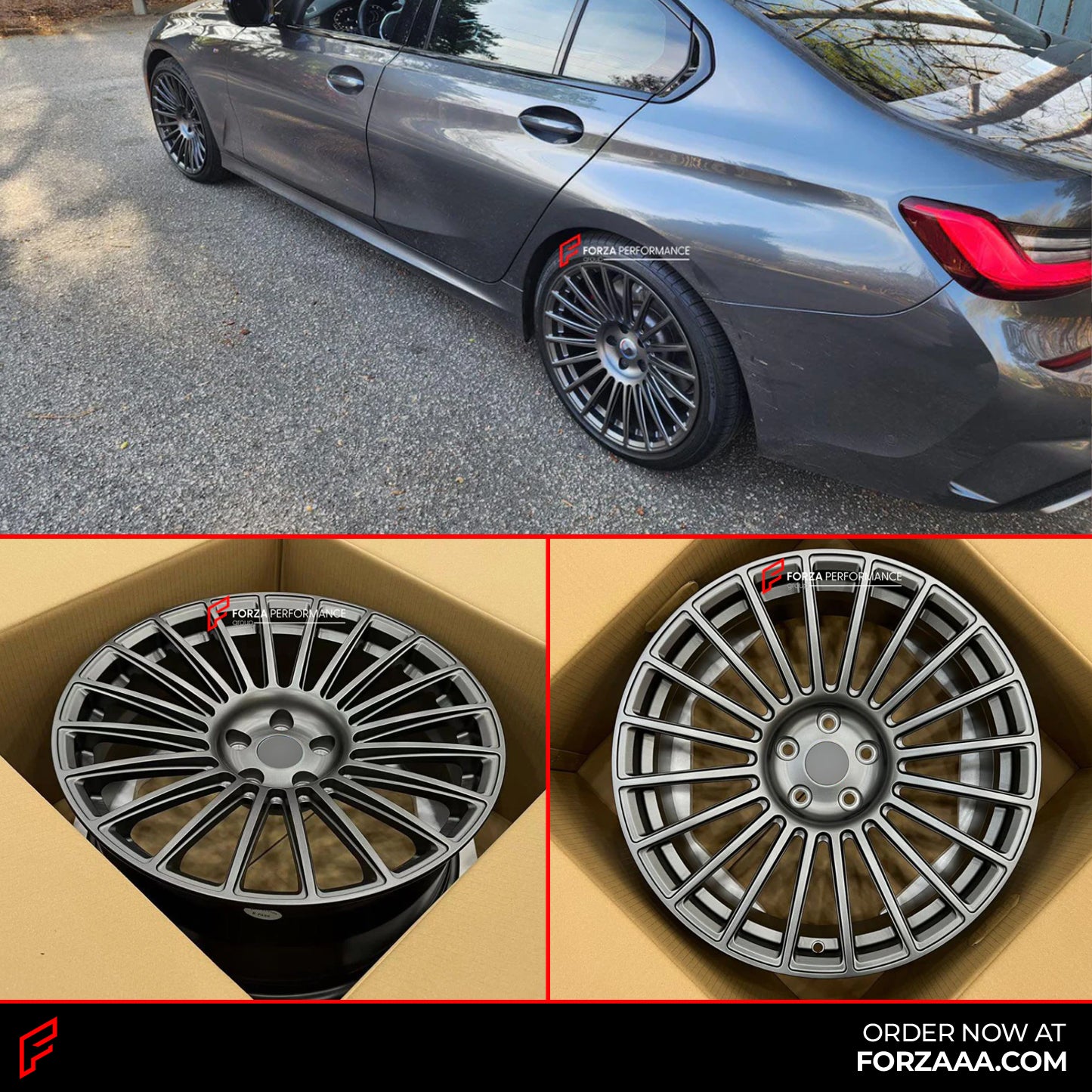 ALPINA 0284 デザイン 19 インチ 鍛造ホイール リム BMW 3 シリーズ