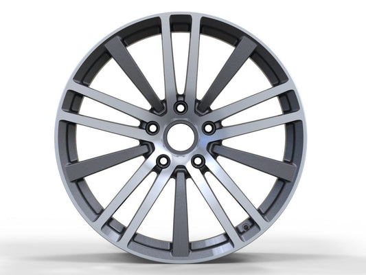 We manufacture premium quality forged wheels rims for   PORSCHE 911 in any design, size, color.  Wheels size:  Front: 22 x 10 ET 48  Rear: 22 x 11.5 ET 61  PCD: 5 x 130  CB: 71.6  Forged wheels can be produced in any wheel specs by your inquiries and we can provide our specs   Compared to standard alloy cast wheels, forged wheels have the highest strength-to-weight ratio; they are 20-25% lighter while maintaining the same load factor.  Finish: brushed, polished, chrome, two colors, matte, satin, gloss