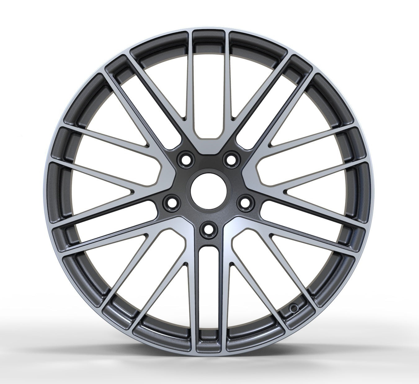 We manufacture premium quality forged wheels rims for   PORSCHE 911 in any design, size, color.  Wheels size:  Front: 22 x 10 ET 48  Rear: 22 x 11.5 ET 61  PCD: 5 x 130  CB: 71.6  Forged wheels can be produced in any wheel specs by your inquiries and we can provide our specs   Compared to standard alloy cast wheels, forged wheels have the highest strength-to-weight ratio; they are 20-25% lighter while maintaining the same load factor.  Finish: brushed, polished, chrome, two colors, matte, satin, gloss