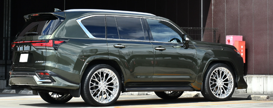 アフターマーケット 2ピース 2PCS 鍛造ホイール LEXUS LX600 2021+用