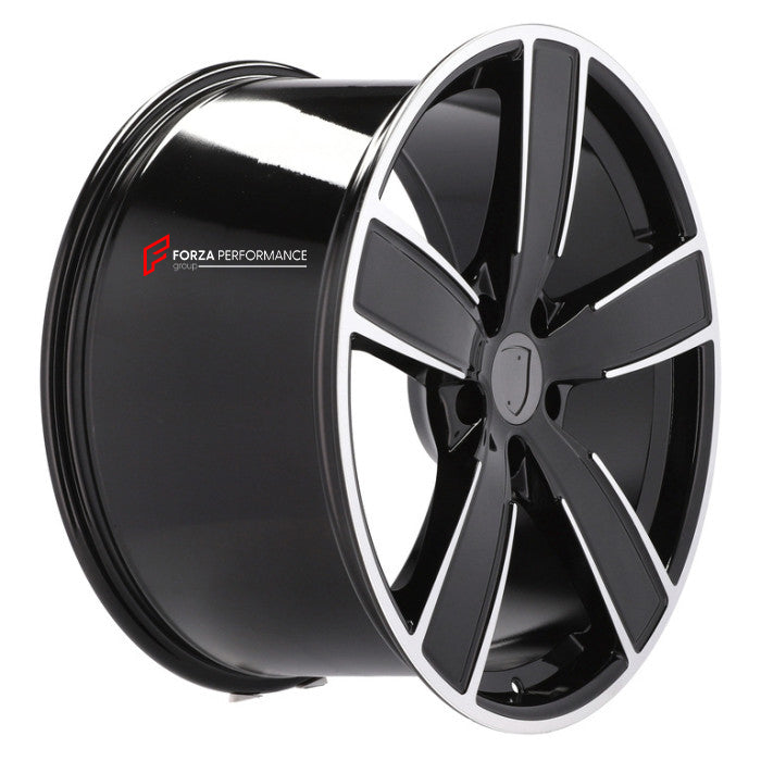 We manufacture premium quality forged wheels rims for PORSCHE 911 in any design, size, color. Wheels size: Front: 22 x 10 ET 48 Rear: 22 x 11.5 ET 61 PCD: 5 x 130 CB: 71.6 Forged wheels can be produced in any wheel specs by your inquiries and we can provide our specs Compared to standard alloy cast wheels, forged wheels have the highest strength-to-weight ratio; they are 20-25% lighter while maintaining the same load factor. Finish: brushed, polished, chrome, two colors, matte, satin, gloss