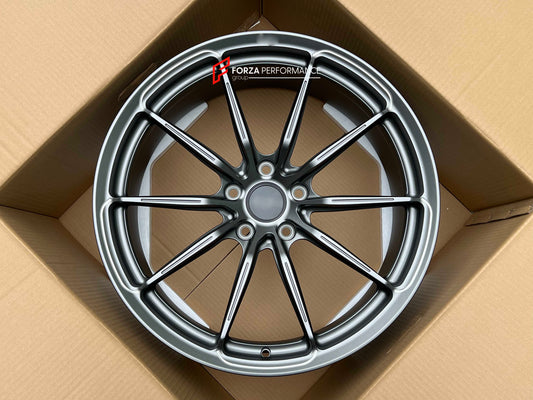 21 22 INCH FORGED WHEELS RIMS for FERRARI F8 TRIBUTO Front: 21 x 9.5 ET 20  Rear: 22 x 10.5 ET 33  CB: 66.6  PCD: 5x112