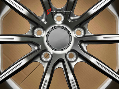 21 22 INCH FORGED WHEELS RIMS for FERRARI F8 TRIBUTO Front: 21 x 9.5 ET 20  Rear: 22 x 10.5 ET 33  CB: 66.6  PCD: 5x112