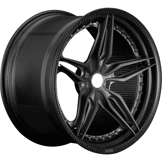 フェラーリ 488 ピスタ用アフターマーケット 3 ピース鍛造ホイール