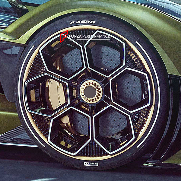 LAMBO V12 VISION GT STYLE FORGED WHEELS RIMS for LAMBORGHINI HURACAN STO / EVO | AVENTADOR SV / SVJ | URUS