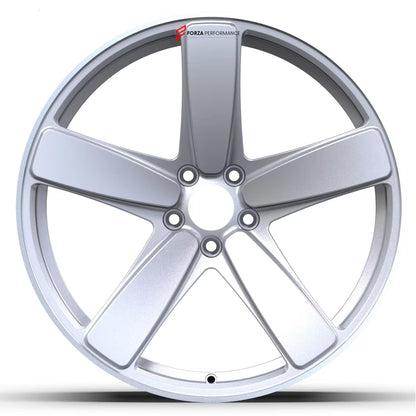 We manufacture premium quality forged wheels rims for PORSCHE 911 in any design, size, color. Wheels size: Front: 22 x 10 ET 48 Rear: 22 x 11.5 ET 61 PCD: 5 x 130 CB: 71.6 Forged wheels can be produced in any wheel specs by your inquiries and we can provide our specs Compared to standard alloy cast wheels, forged wheels have the highest strength-to-weight ratio; they are 20-25% lighter while maintaining the same load factor. Finish: brushed, polished, chrome, two colors, matte, satin, gloss