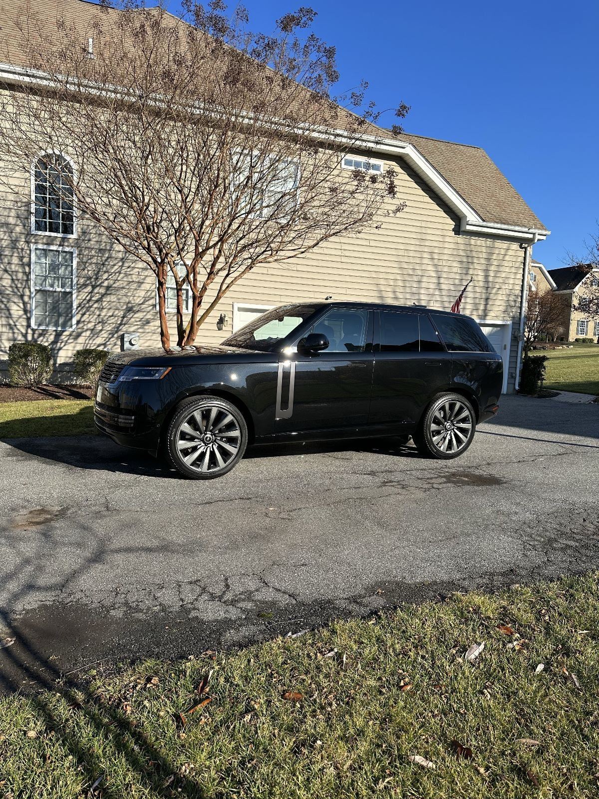 LAND ROVER RANGE ROVER wheels size: 23 x 9.5 ET 23.5 Finishing: Matte Gunmetal autobiography design