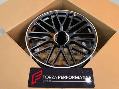 We manufacture premium quality forged wheels rims for   NEW MERCEDES BENZ SL 63 AMG, SL 55 AMG, GLS 63 AMG in any design, size, color.  Wheels size:  Front 21 x 9 ET  Rear 21 x 10 ET  PCD: 5 x 11  CB: 66,5  Forged wheels can be produced in any wheel specs by your inquiries and we can provide our specs