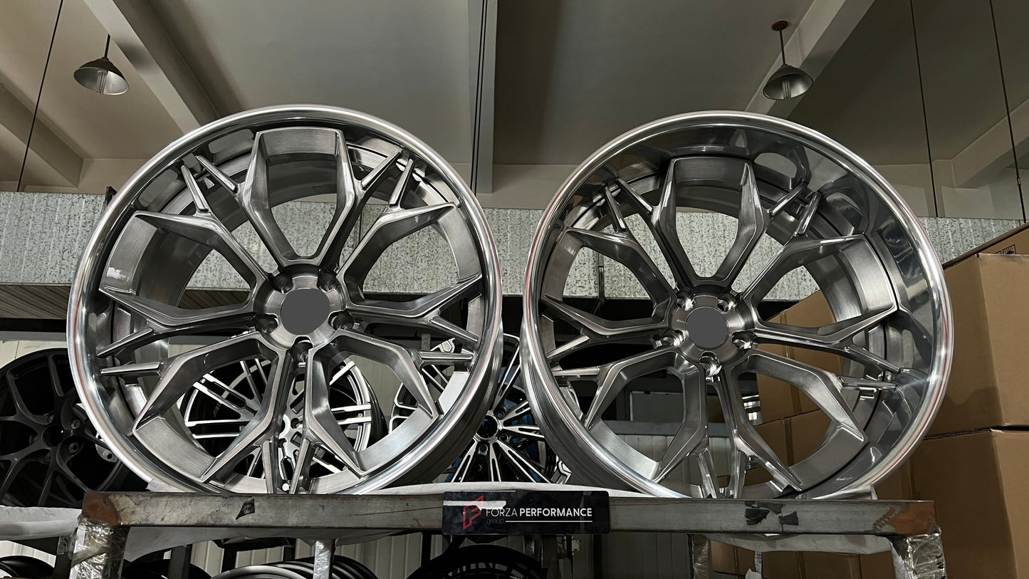 The new complete wheel set is a stunning addition to the Original style BMW wheel. Customize your BMW i8 iX G05 G06 G07 X6 X5 X7 to create a look that is completely yours and set yourself apart from the pack ROHANA-FORGED-WHEELS-2pcs-BMW-i8-G07-G06-G05-iX-22-21-inche