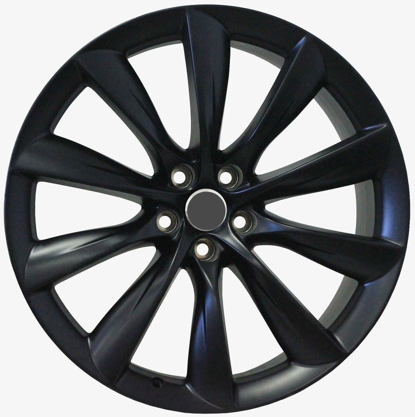 22" WHEELS rims fit TESLA MODEL X 22x9 22x10 (BLACK) FLOW FORM