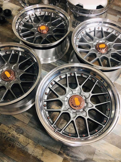 AUDI A6 C8用3ピース鍛造ホイール