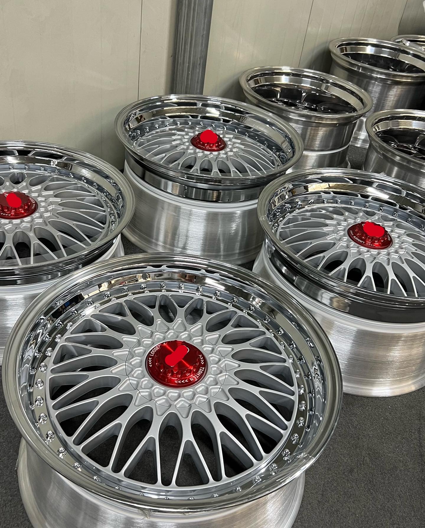 フォルクスワーゲン ゴルフ用 3ピース鍛造ホイール