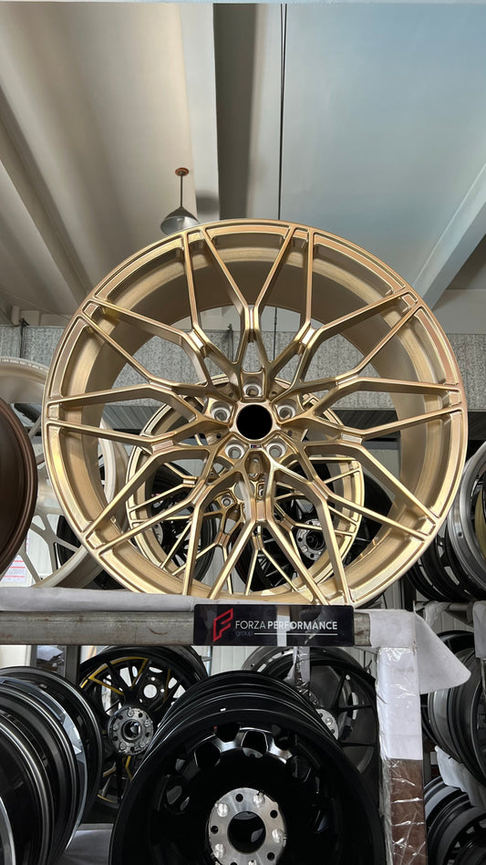 Frozen Gold M Performance Complete Wheel Set for BMW 1000M