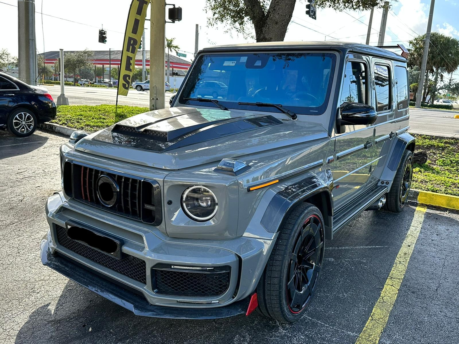 We produced premium quality forged wheels rims for  MERCEDES BENZ G CLASS G63 G500 W463A W464 2020+  Our wheels sizes:  Front 24 x 10 ET 30  Rear 24 x 12 ET 20  Finishing: Glossy Black with red lip carbon ring  Forged wheels can be produced in any wheel specs by your inquiries and we can provide our specs