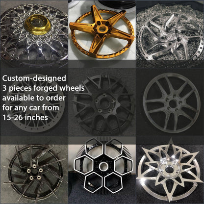FORGED WHEELS FT 106 for ALL MODELS