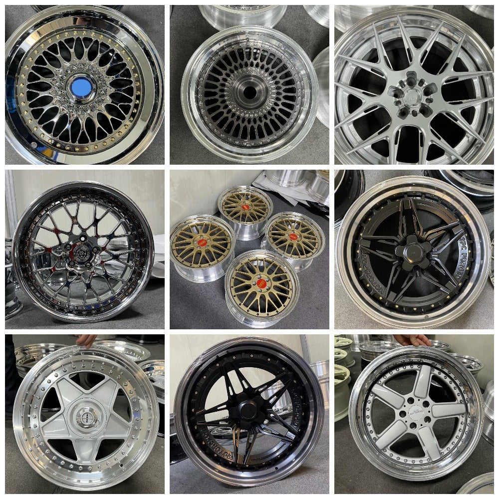 ランボルギーニ アヴェンタドール SVJ 用アフターマーケット 3 ピース鍛造ホイール