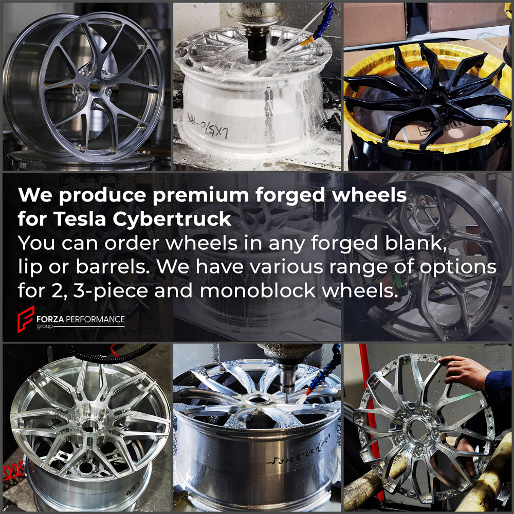 FORGED WHEELS RIMS AZ1 for TESLA CYBERTRUCK