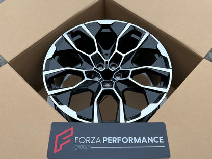 NEW 913M BMW X7 LCI We manufacture premium quality forged wheels rims for   BMW X7 G07 LCI 2022+ in any design, size, color.  Wheels size:   Front 22 x 9.5 ET 22  Rear 22 x 10.5 ET 28  PCD: 5 X 112  CB: 66.6  BLACK DIAMOND  Forged wheels can be produced in any wheel specs by your inquiries and we can provide our specs