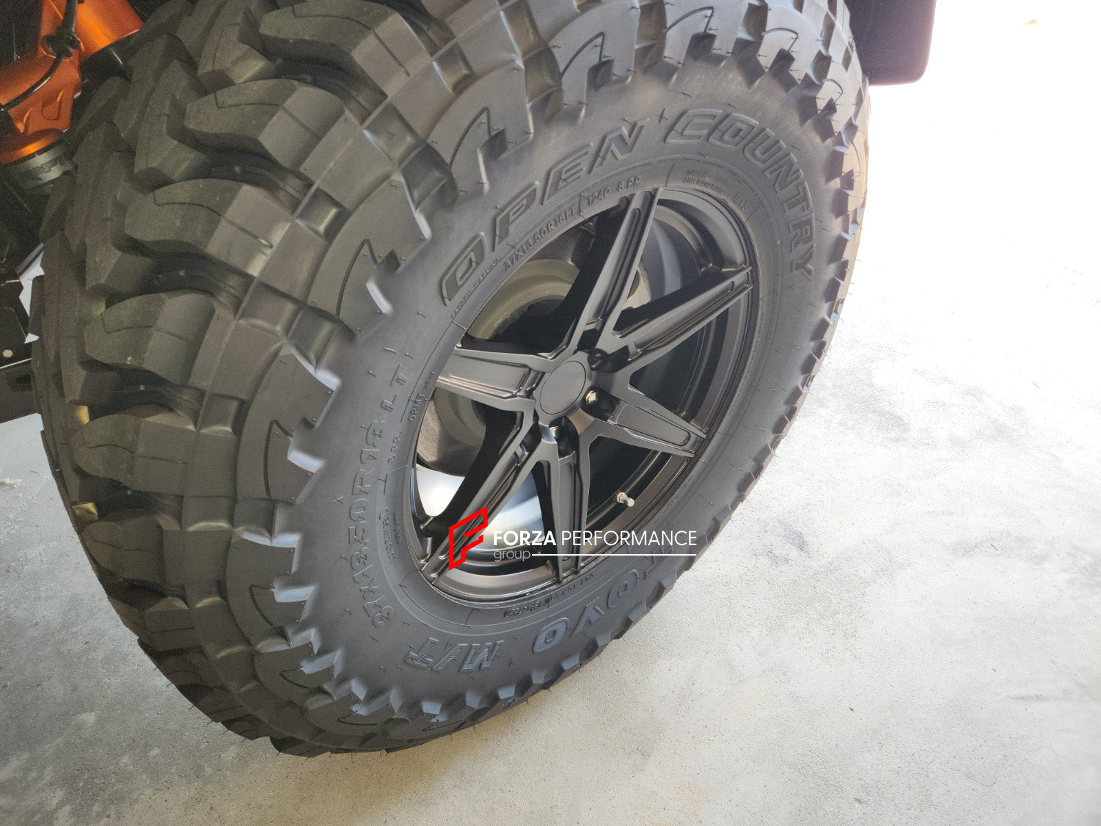 ADV5 M.V1FORGED WHEELS RIMS 18 INCH ON 37 TIRES FOR FORD BRONCO RAPTOR