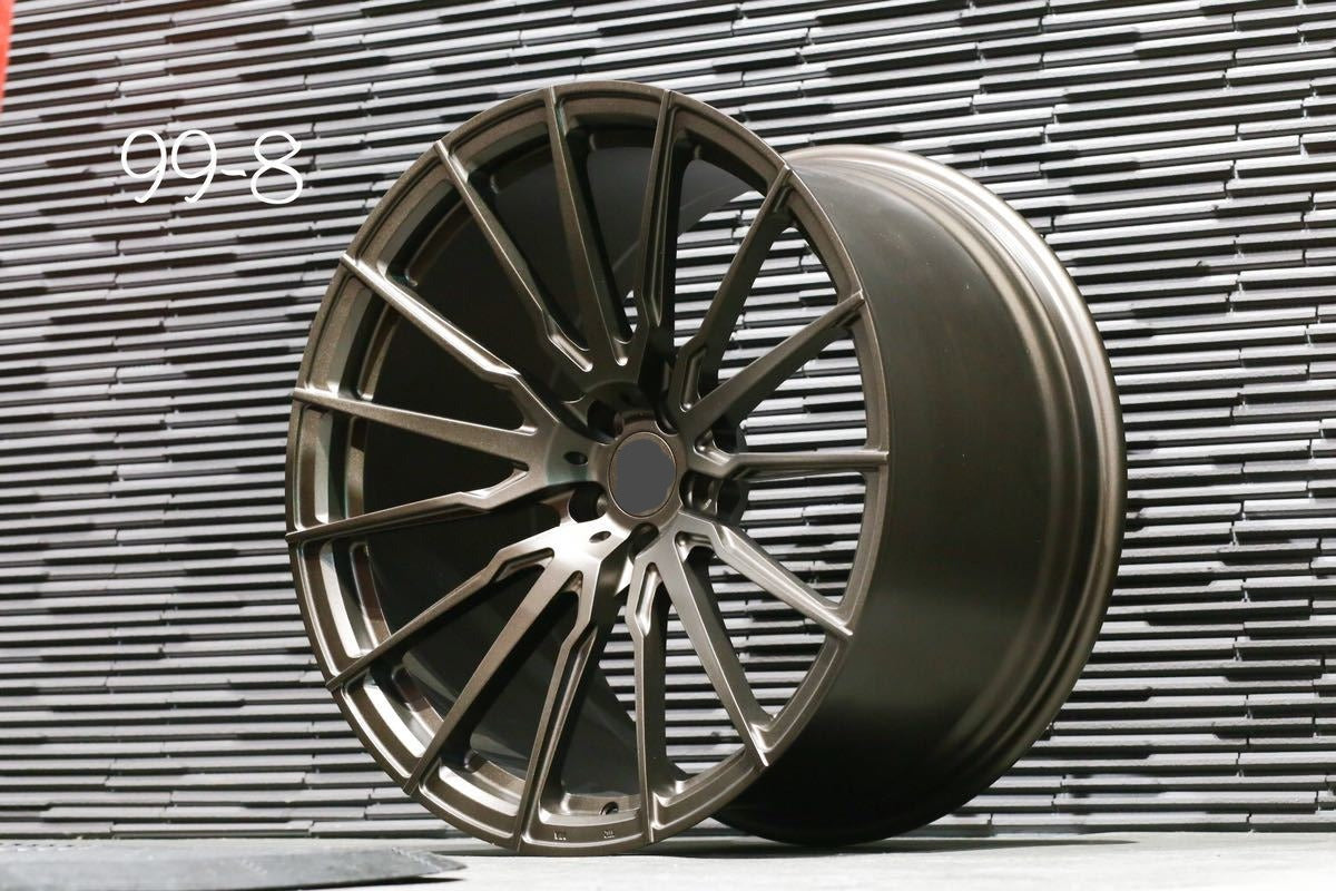 We manufacture premium quality forged wheels rims for   TOYOTA LAND CRUISER 300 LC 300 in any design, size, color.  Wheels size: 22 x 9.5  PCD: 6 X 139.7  CB: 95.1  Forged wheels can be produced in any wheel specs by your inquiries and we can provide our specs