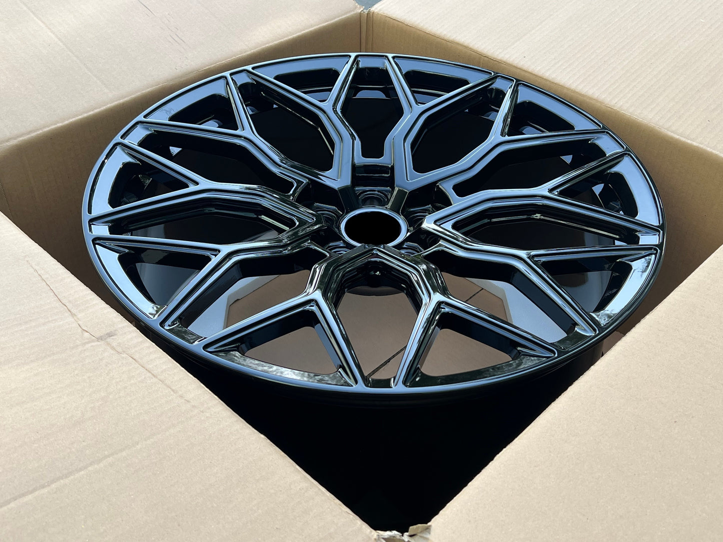 VOSSEN HF-2 FORGED WHEELS RIMS FOR LAND ROVER RANGE ROVER AUTOBIOGRAPHY L460 GLOSSY BLACK T24