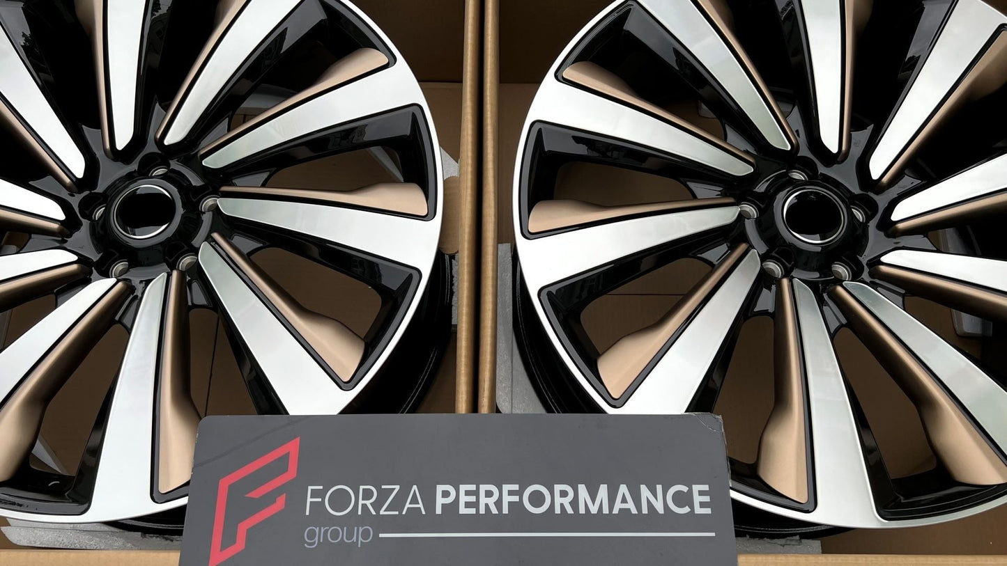 OEM FORGED WHEELS RIMS FOR LAND ROVER RANGE ROVER AUTOBIOGRAPHY L460 CARAMEL EDITION T23