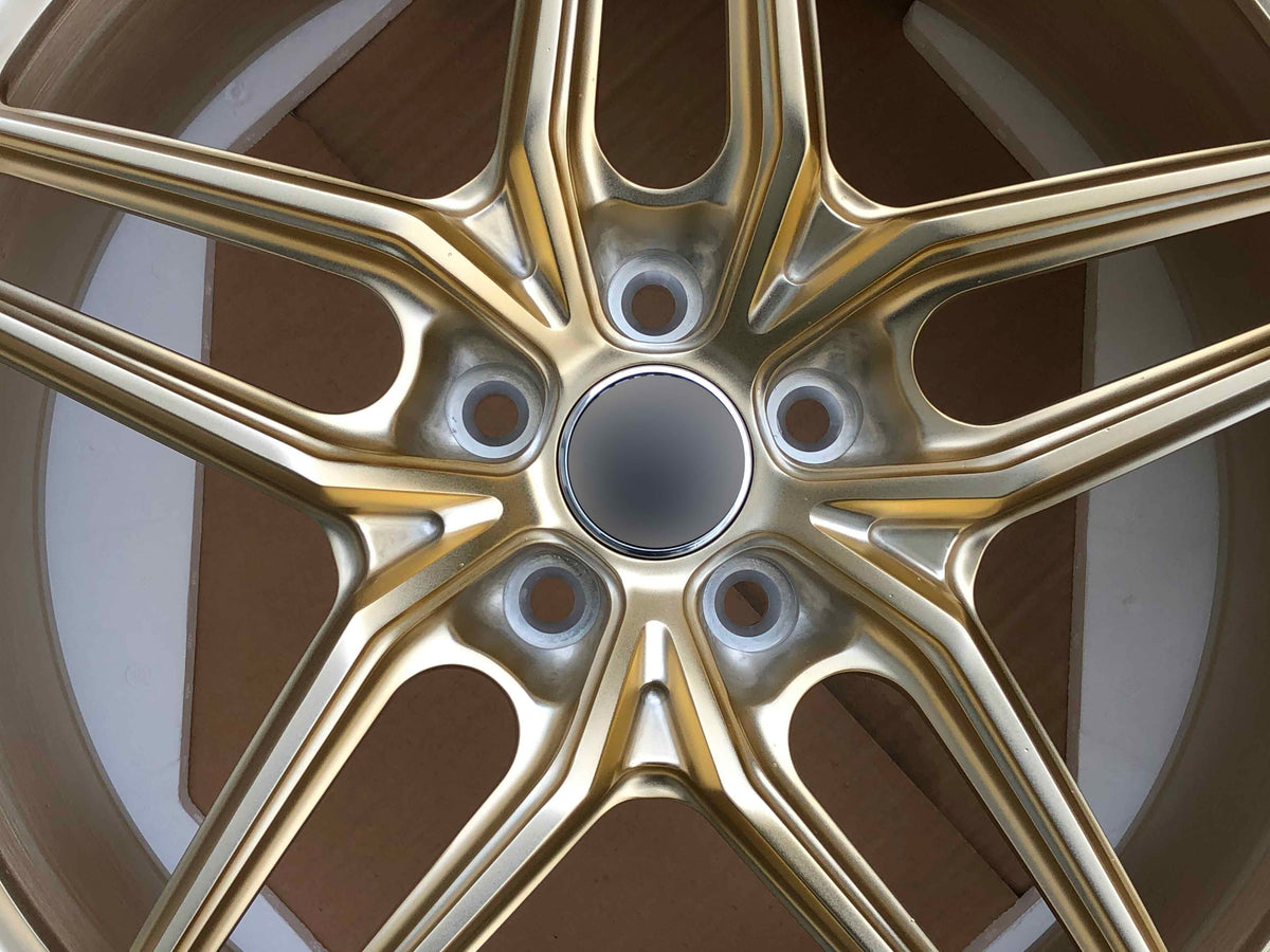 P107SC FORGED WHEELS FOR MCLAREN 720S Frozen Gold color