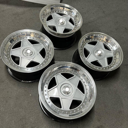 クラシック レトロ 3 ピース 3 PCS 鍛造ホイール フェラーリ 575M マラネッロ モデナ 360 F40 用