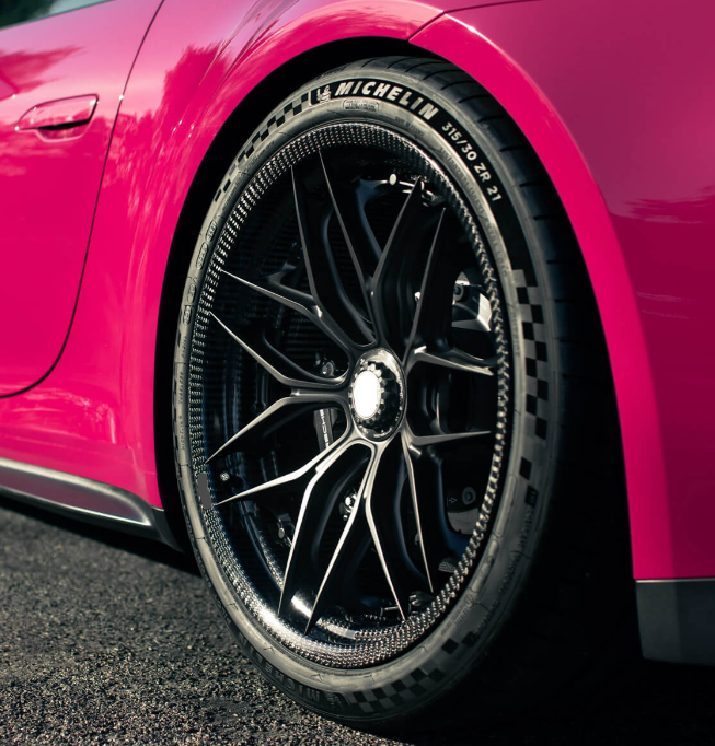 ポルシェ 991 992 GT3 用アフターマーケット 3 ピース鍛造ホイール