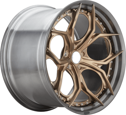 ランボルギーニ アヴェンタドール SVJ 用アフターマーケット 3 ピース鍛造ホイール