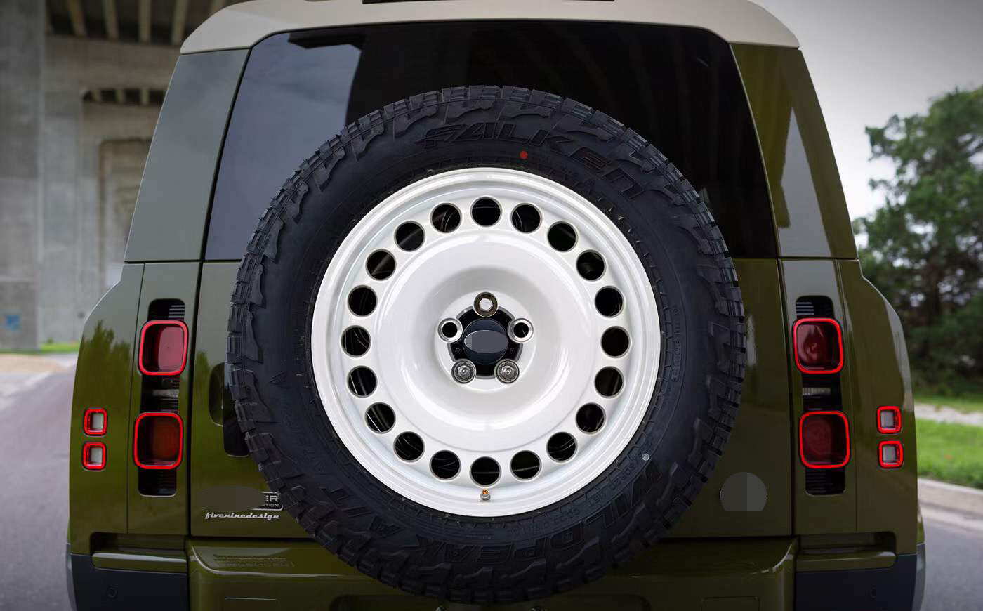 新品 希少 1/18 ランドローバー ディフェンダー Golf カスタム 仕様 ランドローバー ディフェンダー 2020+ 用 18 インチ レトロ