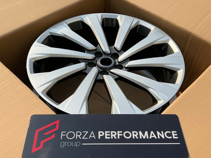 We manufacture premium quality forged wheels rims for   LAND ROVER RANGE ROVER AUTOBIOGRAPHY L460 SILVER GUNMETAL in any design, size, color.  Wheels size:  in 24 x 9.5 ET 42.5  in 23 x 9.5 ET 42.5  PCD: 5 X 120  CB: 72.6  Forged wheels can be produced in any wheel specs by your inquiries and we can provide our specs