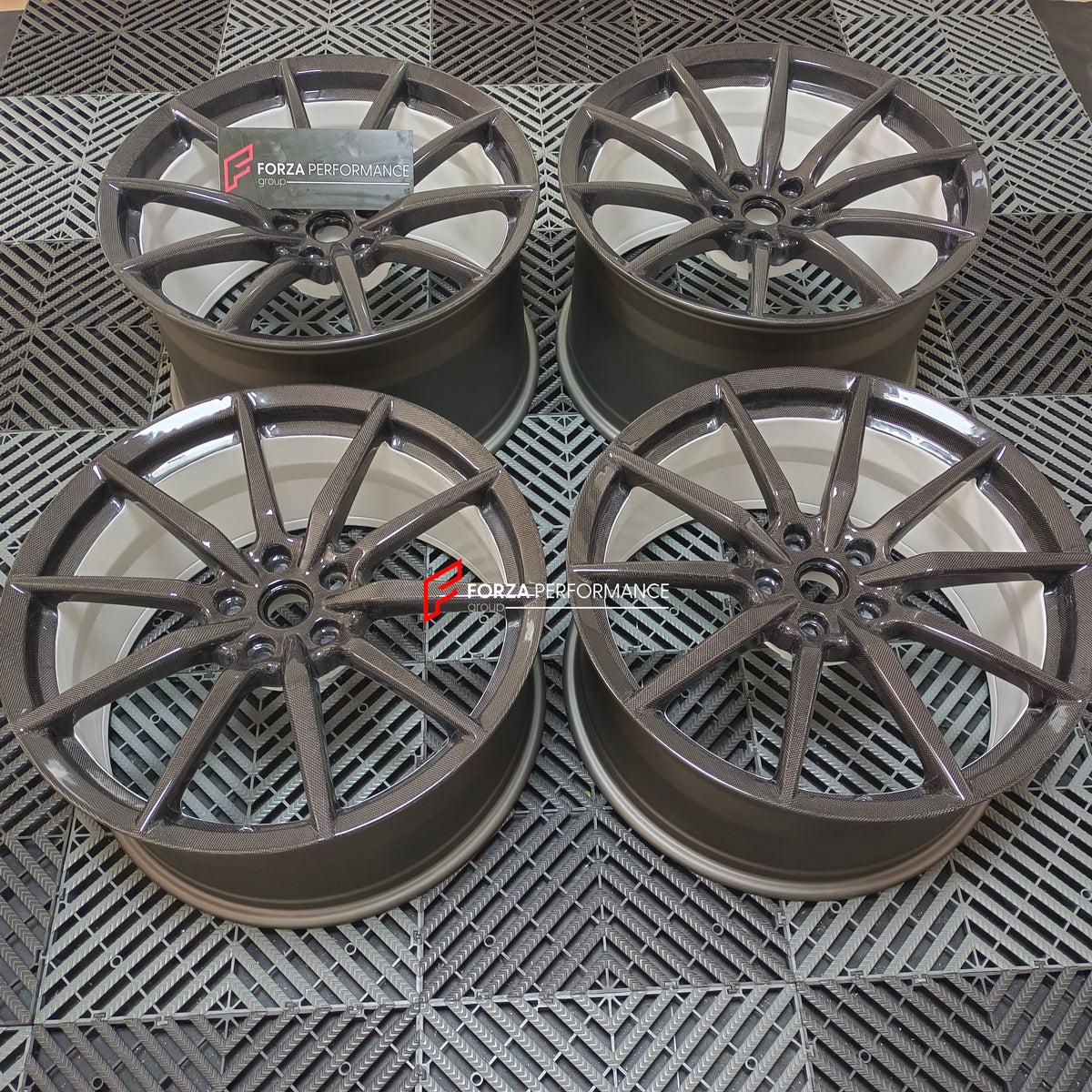 REAL CARBON FORGED WHEELS RIMS for FERRARI SF90