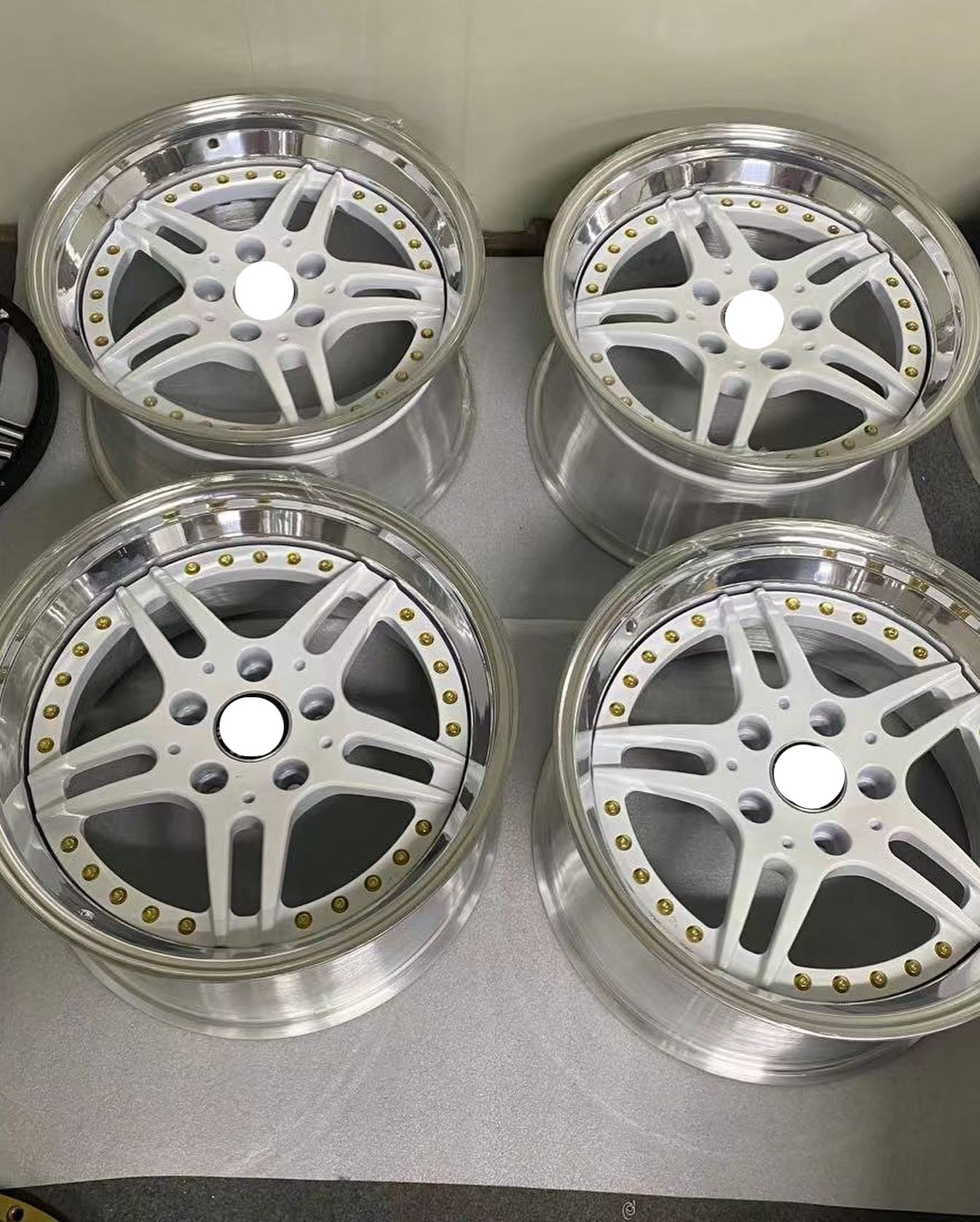 BMW E39 5シリーズ用37スタイル3ピース鍛造ホイール