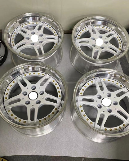 BMW E39 5シリーズ用37スタイル3ピース鍛造ホイール
