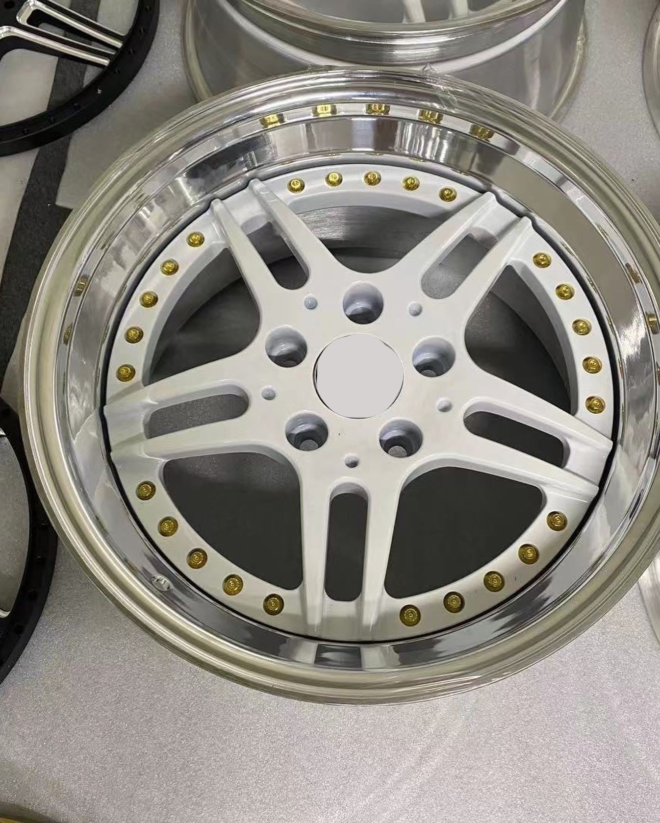 BMW E39 5シリーズ用37スタイル3ピース鍛造ホイール