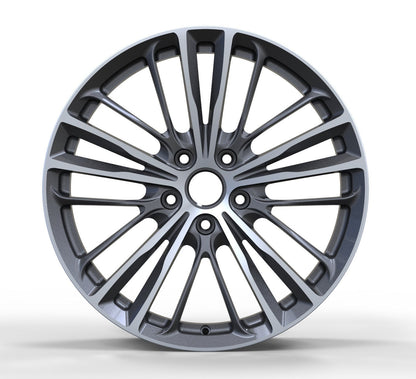 We manufacture premium quality forged wheels rims for   CADILLAC ESCALADE GMT1XX 2021+ in any design, size, color.  Wheels size: 22 x 9 ET 28  PCD: 6 X 139.7  CB: 78.1  Forged wheels can be produced in any wheel specs by your inquiries and we can provide our specs   Compared to standard alloy cast wheels, forged wheels have the highest strength-to-weight ratio; they are 20-25% lighter while maintaining the same load factor.  Finish: brushed, polished, chrome, two colors, matte, satin, gloss