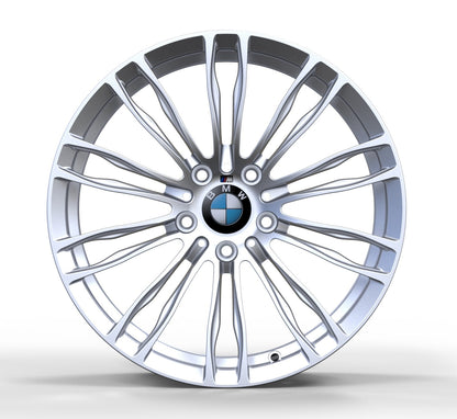 We manufacture premium quality forged wheels rims for   BMW X5 G05 X6 G06 X7 G07 in any design, size, color.  Wheels size:  Front: 22 x 9.5 ET 32-37  Rear: 22 x 10.5 ET 43  PCD: 5 X 112  CB: 66.6   Forged wheels can be produced in any wheel specs by your inquiries and we can provide our specs   Compared to standard alloy cast wheels, forged wheels have the highest strength-to-weight ratio; they are 20-25% lighter while maintaining the same load factor.