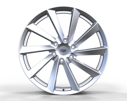 We manufacture premium quality forged wheels rims for   CADILLAC ESCALADE GMT1XX 2021+ in any design, size, color.  Wheels size: 22 x 9 ET 28  PCD: 6 X 139.7  CB: 78.1  Forged wheels can be produced in any wheel specs by your inquiries and we can provide our specs   Compared to standard alloy cast wheels, forged wheels have the highest strength-to-weight ratio; they are 20-25% lighter while maintaining the same load factor.  Finish: brushed, polished, chrome, two colors, matte, satin, gloss