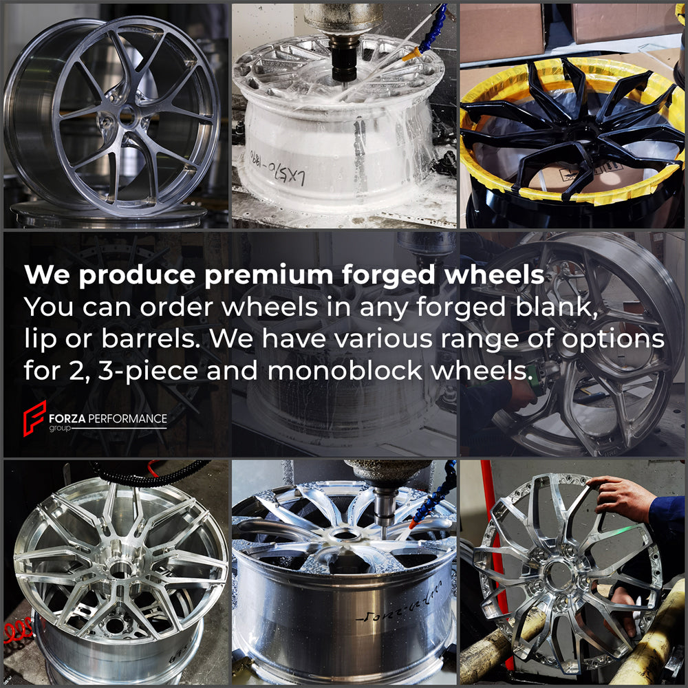 FORGIATO EV 002 STYLE FORGED WHEELS RIMS for ALL MODELS