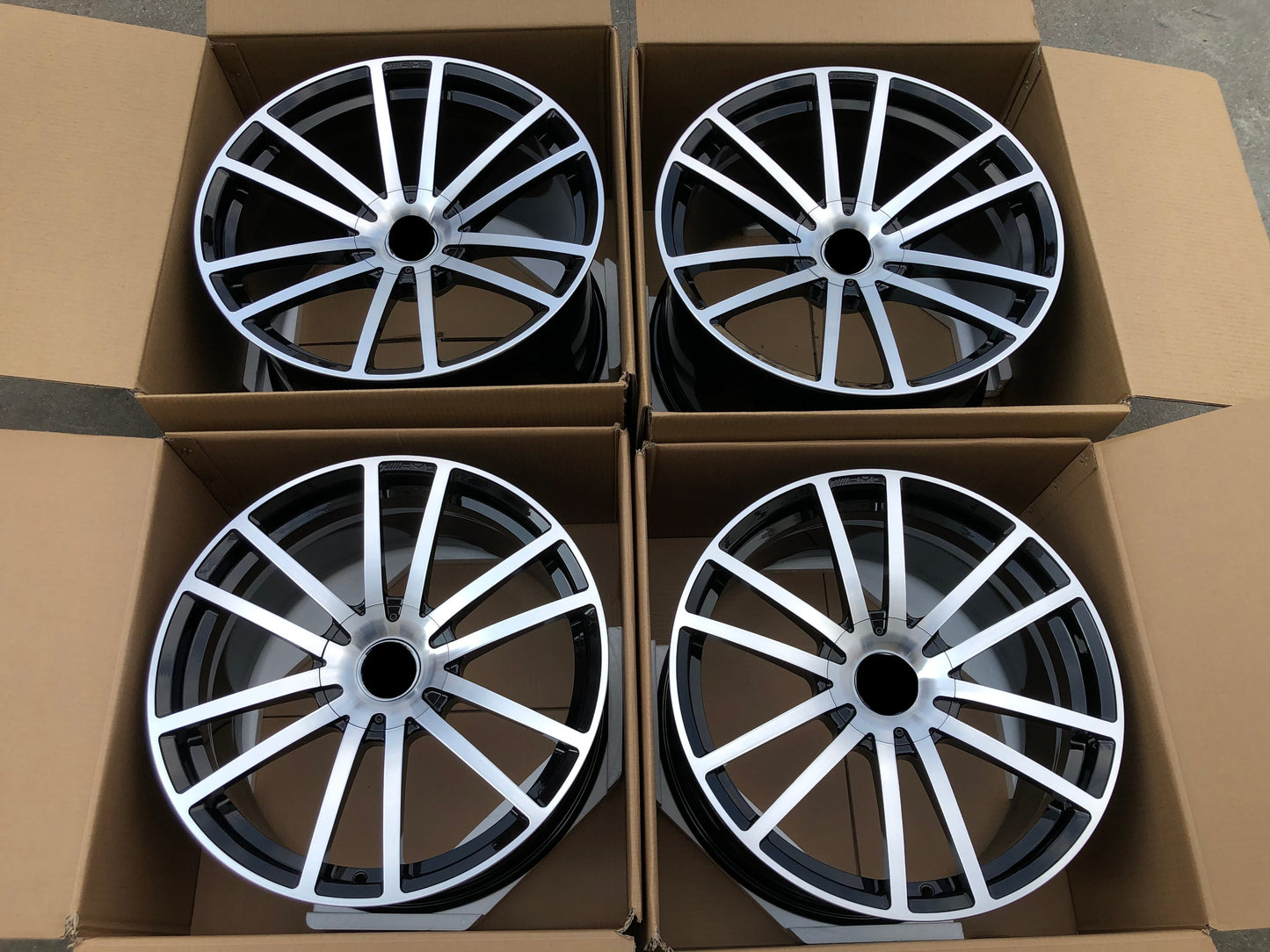 OEM BLACK SERIES STYLE FORGED WHEELS RIMS FOR MERCEDES BENZ SL 55 AMG R230